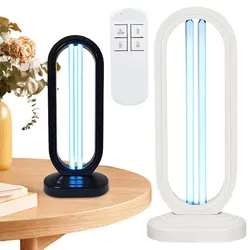 Ultraviolet Light with 3- Speed Timing and Remote Control UVC Light Sanitizer Ultraviolet Lamp for Home Kitchen Baby Room Office