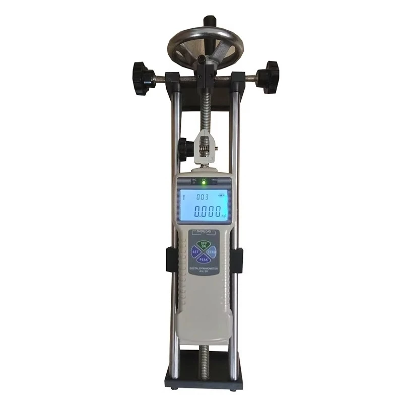 Digital tensile testing machine Test bench Tensile gauge Tensile stress testing instrument Spring dynamometer Horizontal
