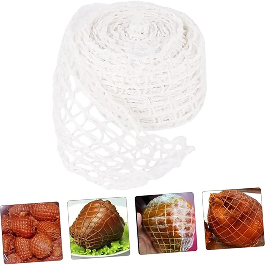 

Sauce Elbow Net Set Restaurant Net Home Use Net 1 Roll Durable Fruit Net Useful Net Multipurpose Mesh Net Roast Chicken Net