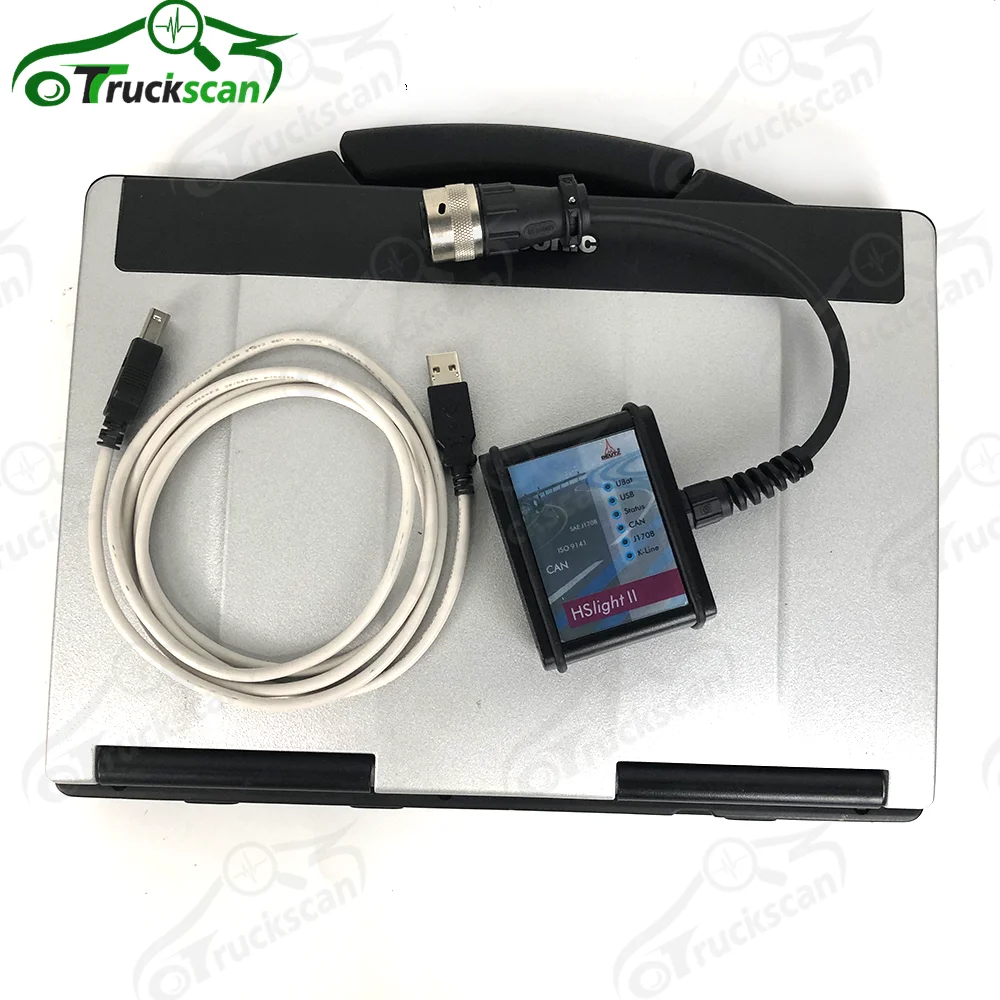 CF53 laptop with New 2000 program HS LIGHT II Interface for Ford Hs Light II DEUTZ DIAGNOSTIC KIT (HS LIGHT II) FULL EMR2\3\4