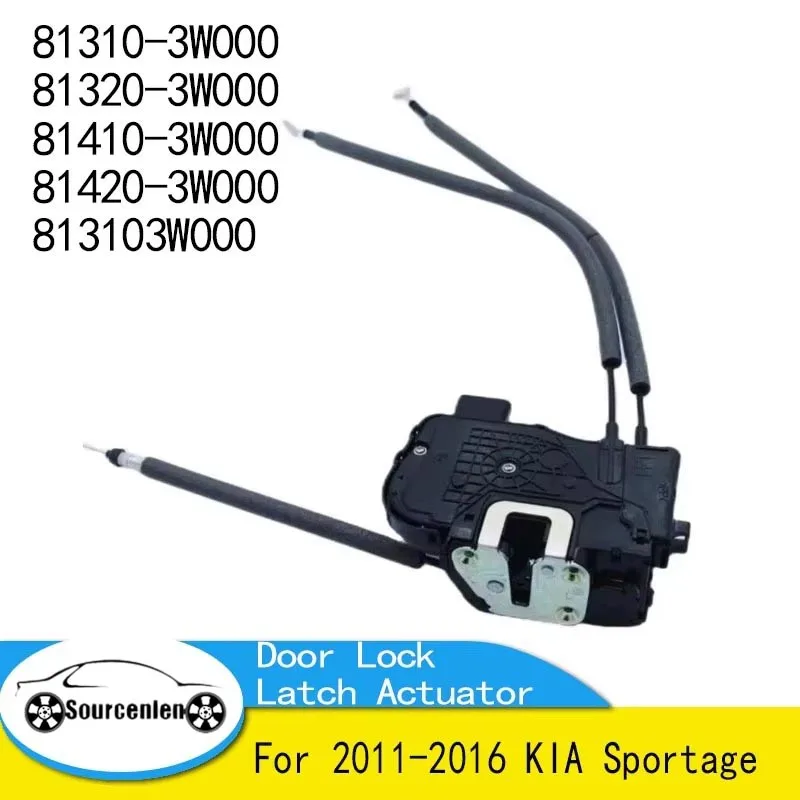 Door Lock Latch Actuator for 2011-2016 KIA Sportage 81310-3W000 81320-3W000 81410-3W000 81420-3W000 813103W000