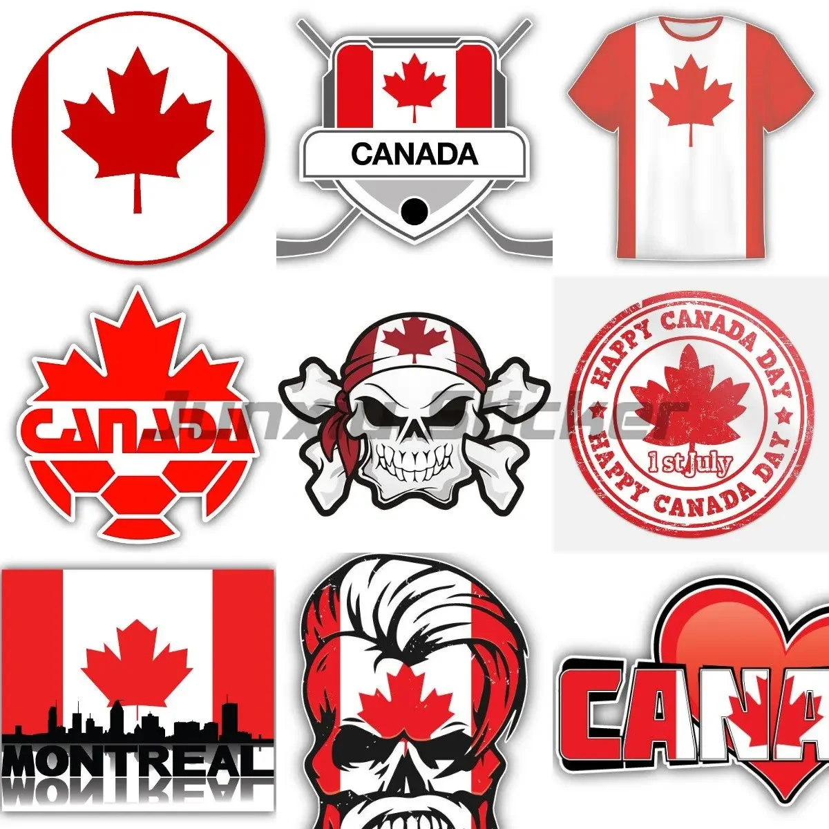 

Canada Flag Sticker Map Stickers Canadian Vinyl Decal Canada Maple Car Motorcycle Logo Decal Laptop Phone Tablet PVC Decor