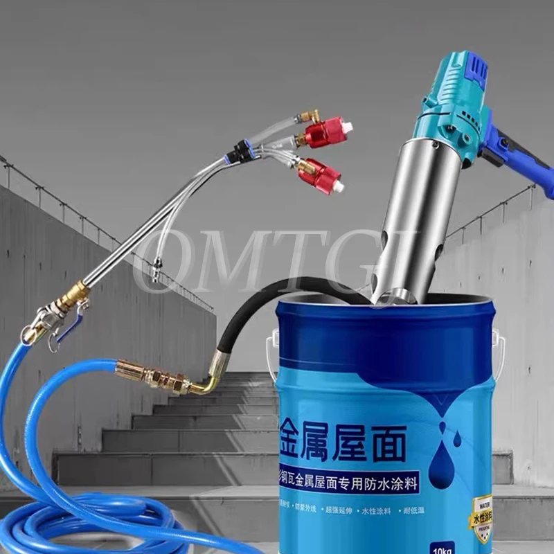 220V/1500W Multifunctional High Pressure Waterproof Spraying Portable Polyurethane Putty Cement Grouting Machine