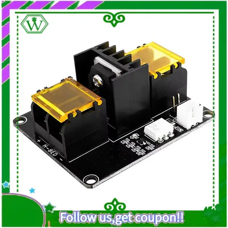 

ABIK-MKS MOS25 Big Current 25A 3D Printer Parts For Heating-Controller For Heat Bed Extruder MOS Module Support