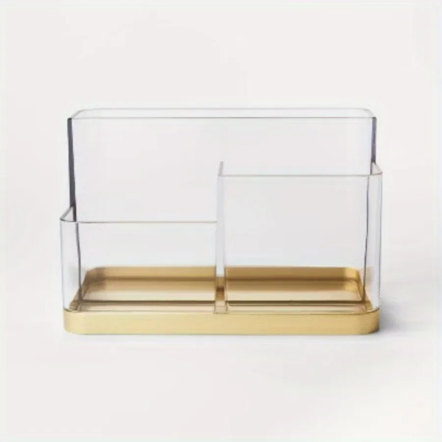 

Dressing table storage box - transparent open design for easy viewing and quick access - adds a modern touch to your vanity