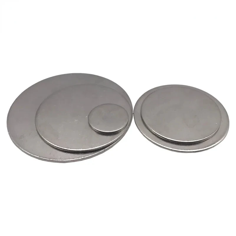 1pc Dia 50/100/150/200/250/ 300/350/400/450/500/mm Thick 2mm 316 Stainless Steel Round Plate Circular Sheet 316 Disc Round Disk