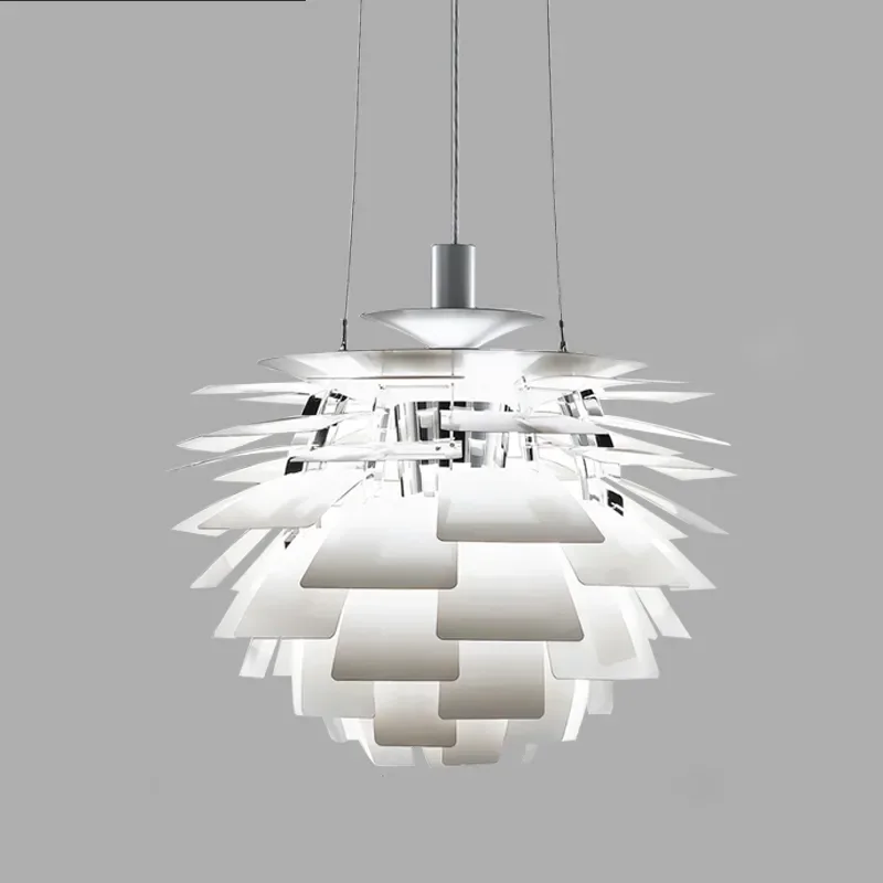 Imagem -04 - Nordic Led Pinecone Pendant Lights Design Lustres Decoração da Sala de Estar e Jantar Alumínio Suspensão Lâmpadas Casa