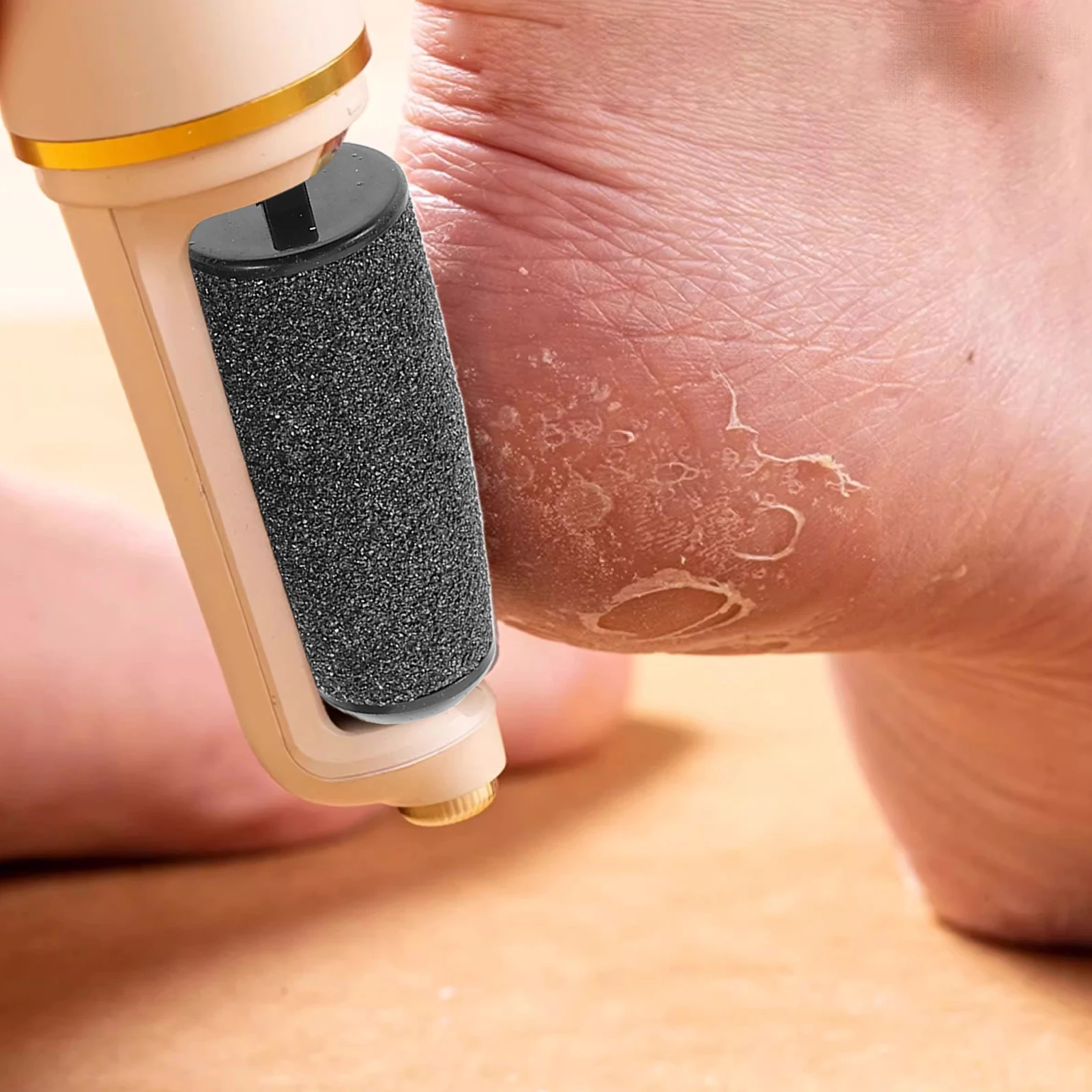 

6pcs Electric Foot File Replacement Roller Skin Remover Grinders For Smooth Feet Pedicure Tool Refill Kit Compatible