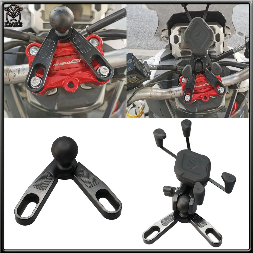 For Honda CB400F CB650R CB750 CB1000 CB1100 CB1300 motorcycles, modification rear base, navigation bracket, mobile phone bracket