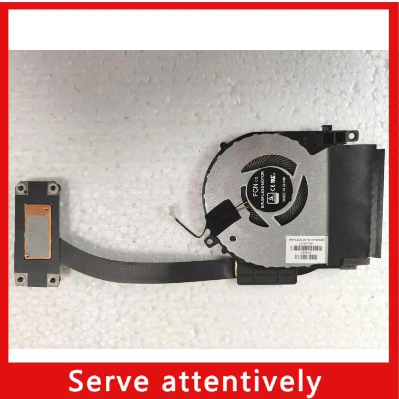 CPU cooling fan W/heatsink for HP Envy x360 15-cn 15-cp 15m-cp L20107-001