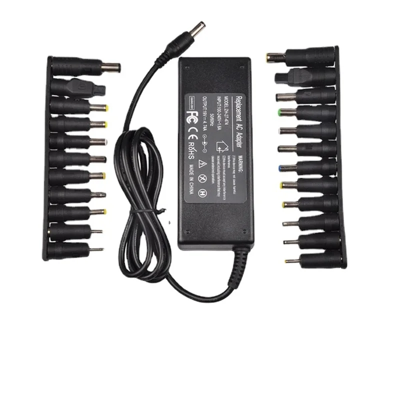 

19V 4.74A 90W Universal Laptop Adapter Charger Set 23 Detachable Plugs Multiple Models for Notebooks Dell HP Toshiba Acer ASUS