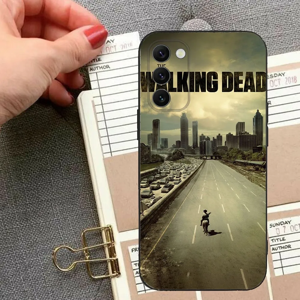 The Walking Dead Phone Case For Samsung Galaxy A13,A21s,A22,A31,A32,A52,A53,A71,A80,A91 Soft Black Cover