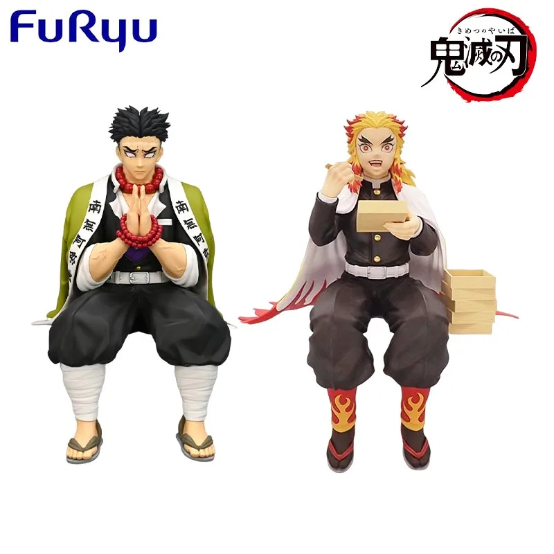 FURYU-figura DE ACCIÓN DE Demon Slayer para niños, modelo coleccionable de Anime, Kamado, Tanjirou, Agatsuma, Zenitsu, regalo genuino