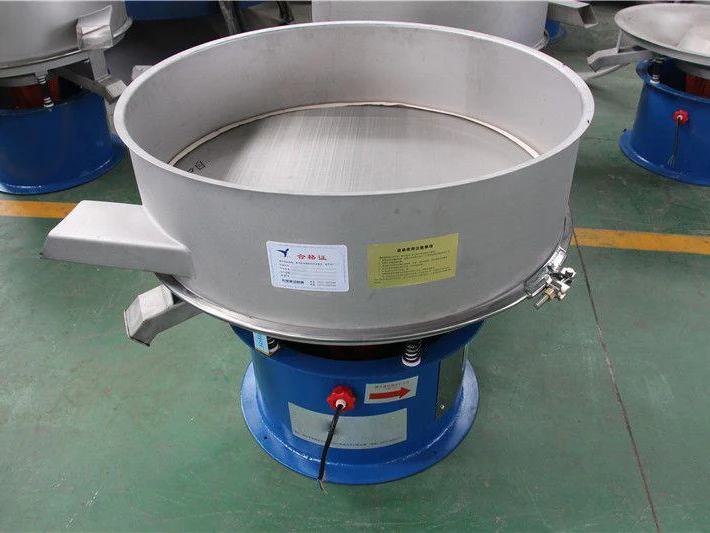 Explosion-Proof Portable Circular Vibrating Screen | ATEX Certified Motor, 380V | for Coal & Combustible Dust Areas