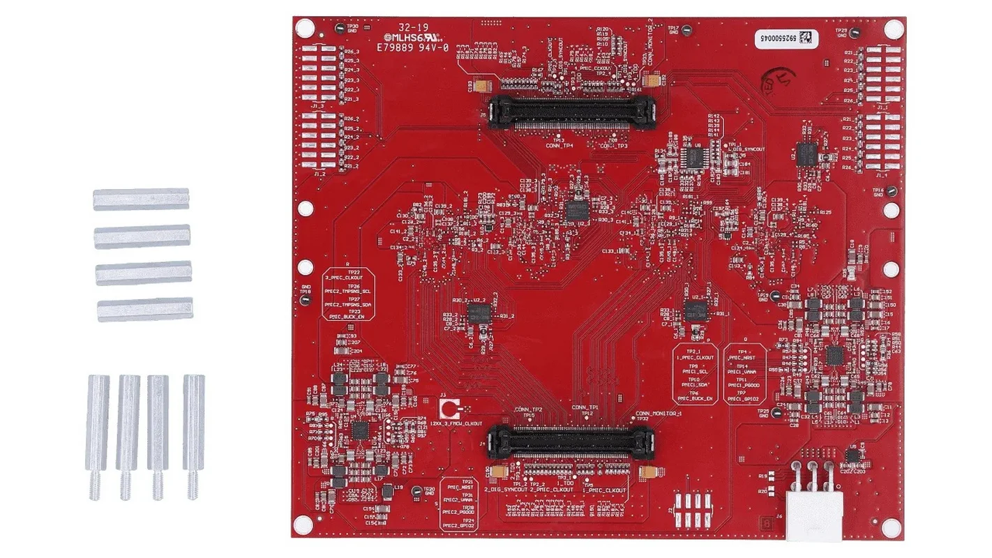 Spot MMWCAS-RF-EVM AWR1243 2243 four-device cascade array millimeter wave radar dsp new development board