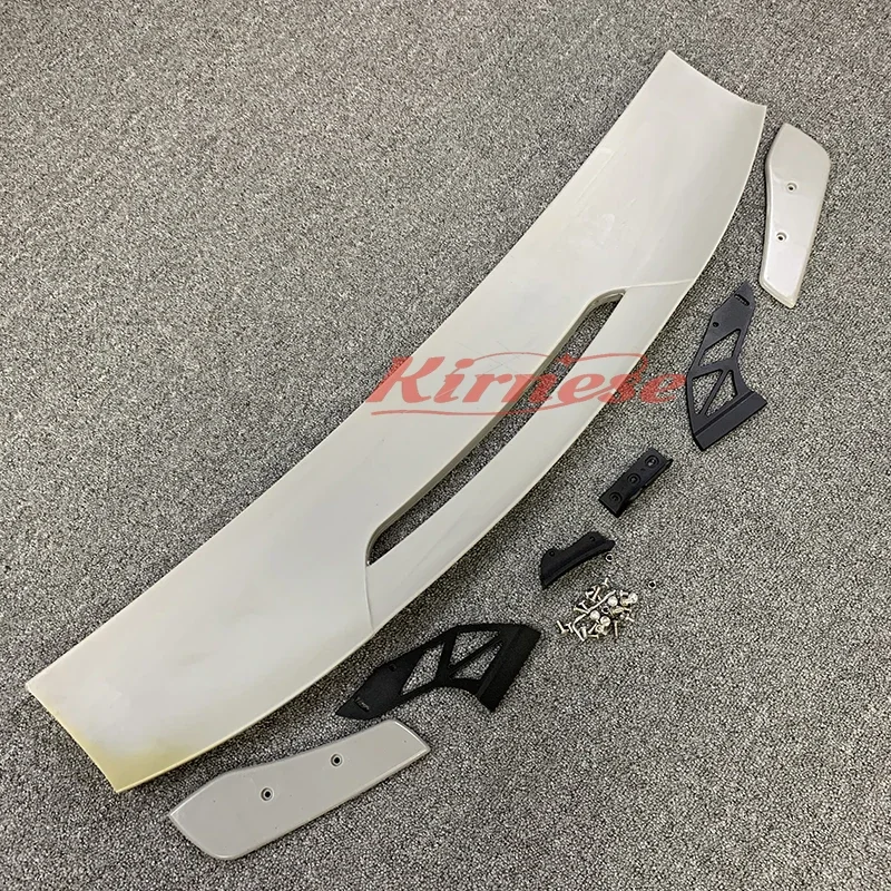 Fit for Benz C-Class W205 Spoiler C63 C180 C200 C220 C250 2015 2016 4-Door Car MAD Style Black Carbon Fiber Rear Wing Spoiler