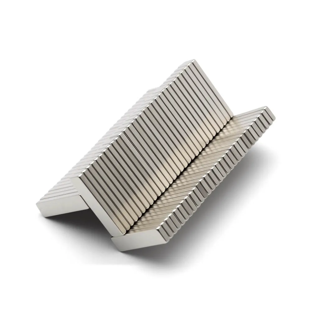 20x5x2mm Superstarker Neodym-Magnet N35 NdfeB Permanentmagnet imanes Block Leistungsstarke Magnete Kühlschrankmagnet