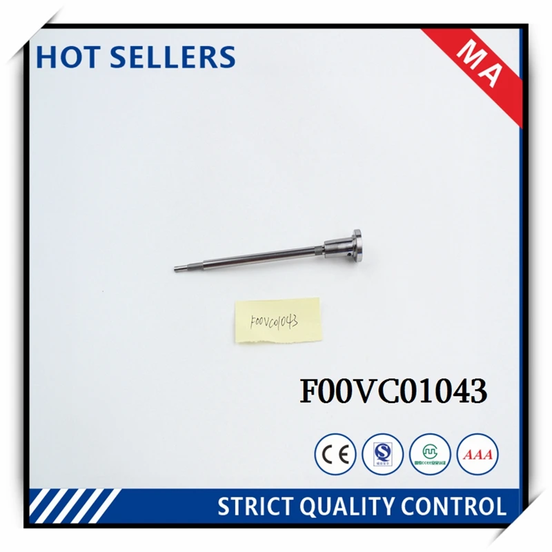 F00VC01043 الديزل حاقن قضيبي مشترك صمام التحكم جزء صمام مكونات لبوش حاقن 0445110047/048/049 لسيارات BMW