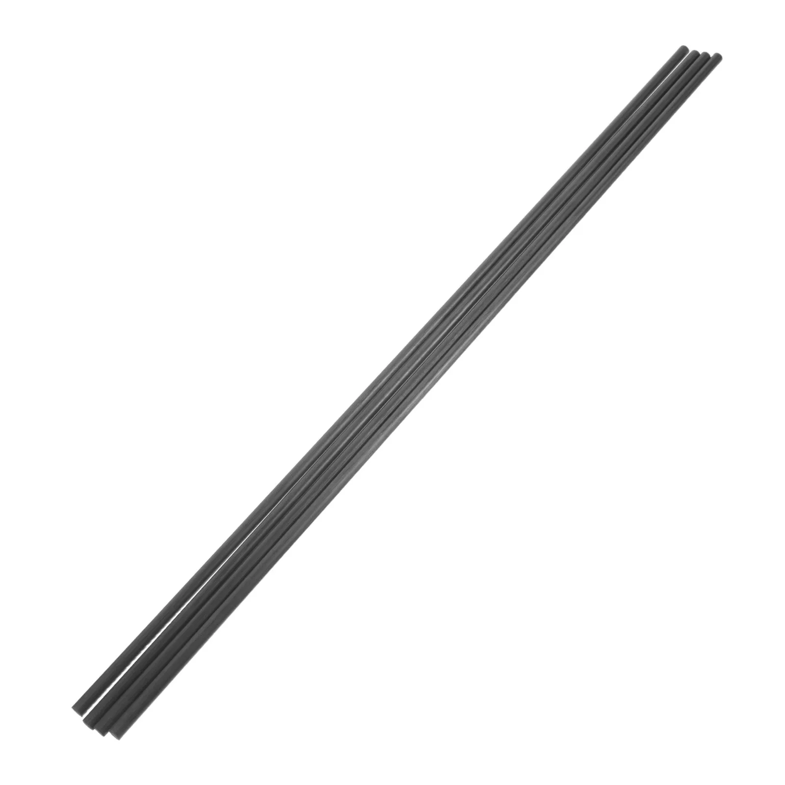 

4Pcs Carbon Fiber Rod Matte Solid 5Mm Dia 400Mm Length for Rc Airplane Repair Kite Quadcopter DIY Craft Projects