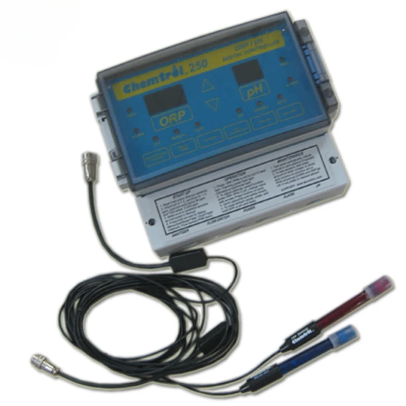 Swimming Pool Water Quality Satellite Chemtrol.250 Monitor Automatically Controls Dosing Pump To Detect PH / ORP