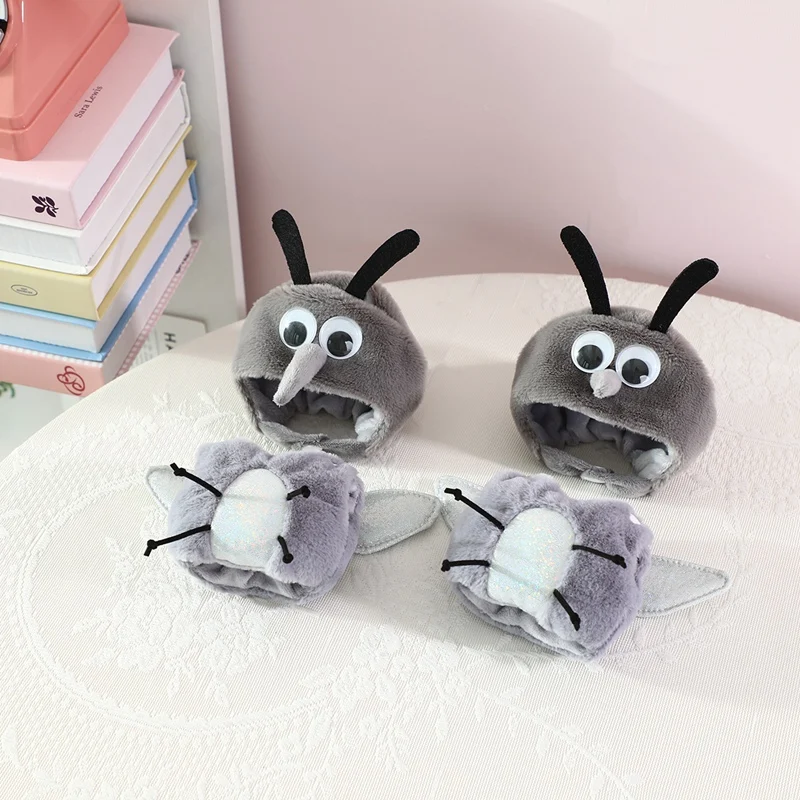 10 ซม.การ์ตูน Labubu ผ้าตุ๊กตาของเล่นสัตว์คอสเพลย์กุ้งทอด Bee แมลงสาบ Mermaid ไดโนเสาร์ Shark ไม่ใช่ตุ๊กตาของขวัญเด็ก