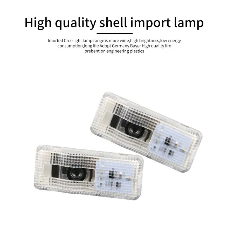 LED Car Door Logo Courtesy Light for Citroen C3 C4 C5 X7 II Aircross 2011 2012 2013 2014 2015 2016 2017 C2 C6 C8 DS3  Car Goods - view 5