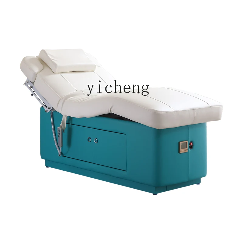 

ZC electric beauty bed beauty salon special massage bed lifting constant temperature heating physiotherapy latex bed