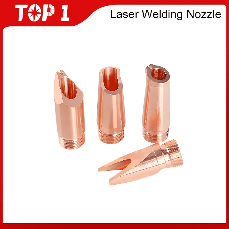 TOP1 Laser Welding Nozzle M11 Mount Thread with Wire Feed for Qilin WSX Sup HANWEI Handheld Welding Gun