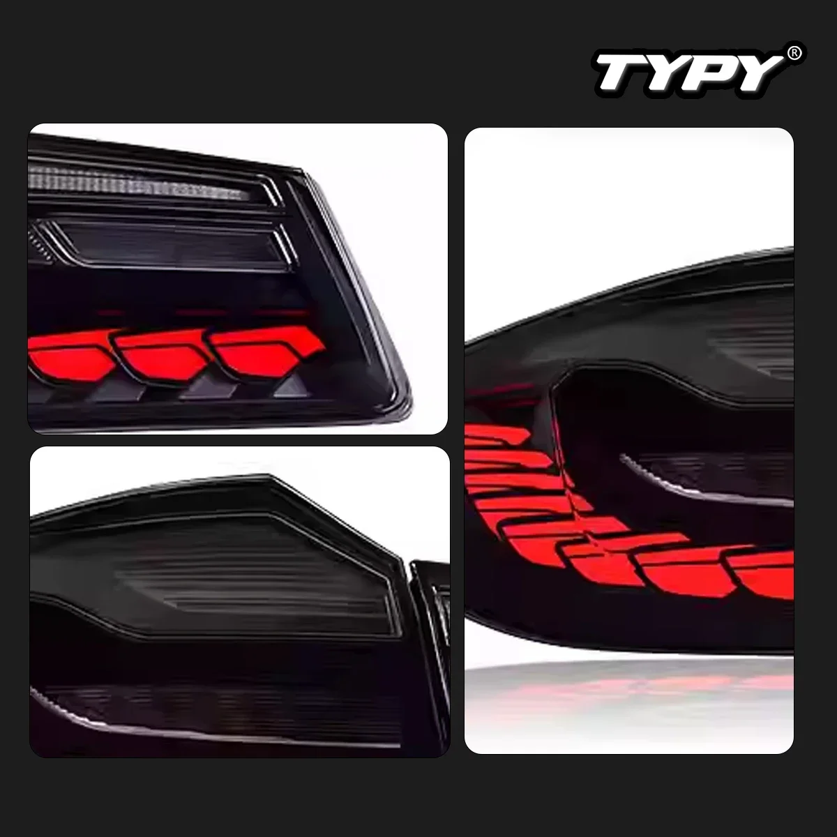 

TYPY New LED Tail Lamp Upgrade Modified For BMW 5 Series G30 G38 Taillight 2018-2020 Dynamic Signal Tail Lamp Auto Accessories