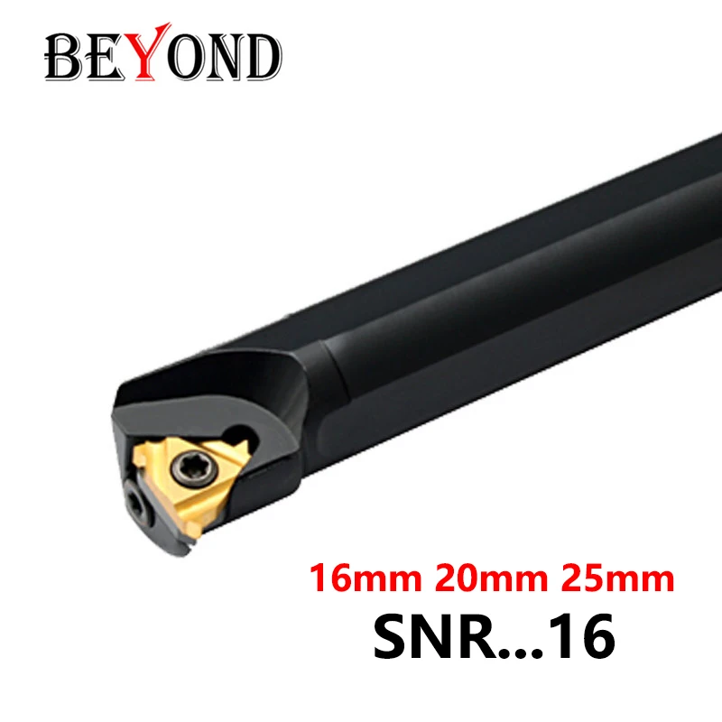 BEYOND SNR SNR0016Q16 SNR0020R16 SNR0025S16 Lathe tool holder Internal Thread Turning tool Boring Bar Carbide inserts CNC 16IR