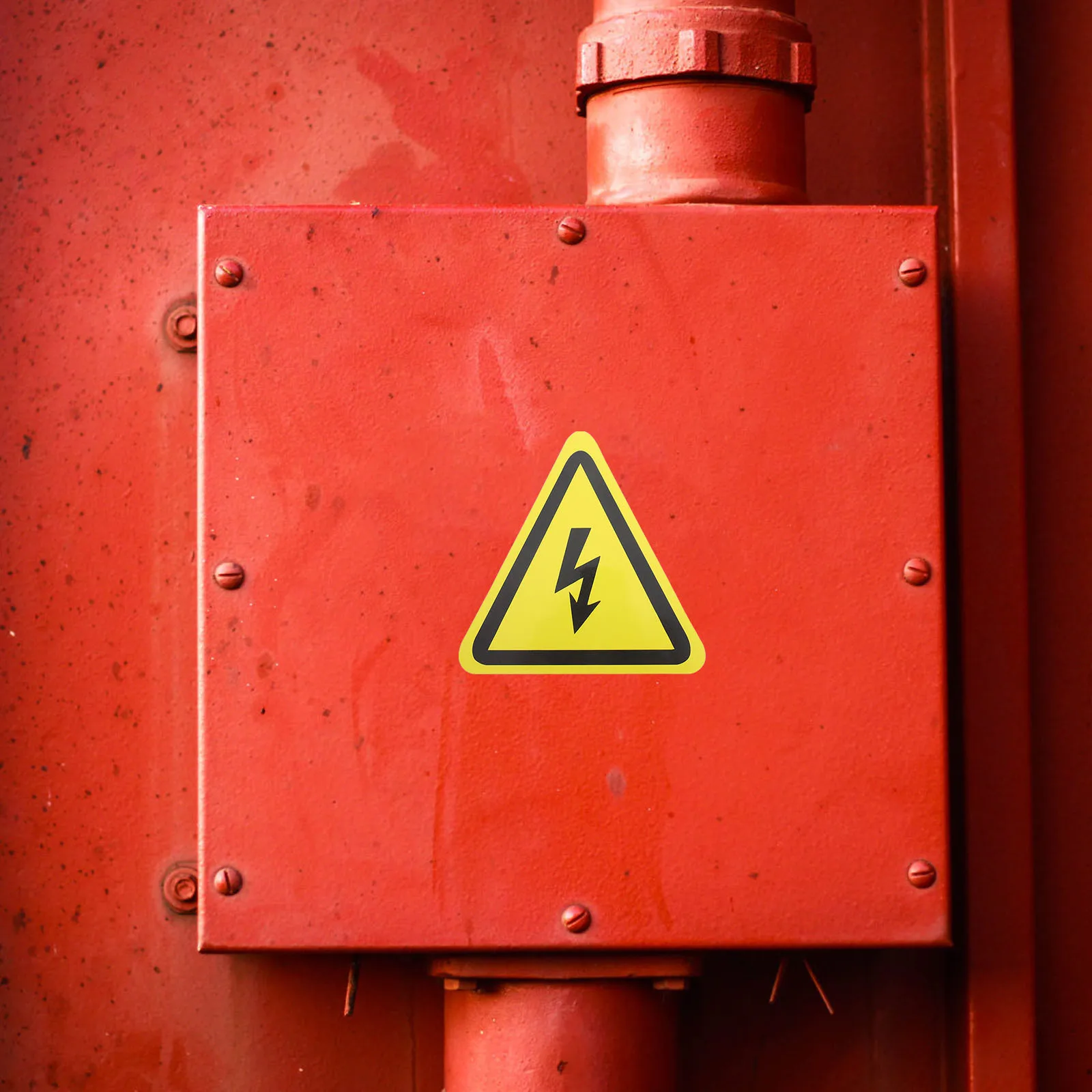 4 個の電気警告ステッカー高電圧安全ラベル危険標識デカール工場や電源ボックス用