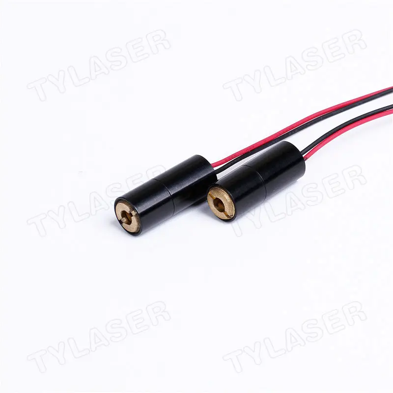 D8X18mm ปรับโฟกัส 850nm 1mW 5mW 10mW IR Dot เลเซอร์ไดโอดโมดูลเกรดอุตสาหกรรม ACC Driver TYLASERS