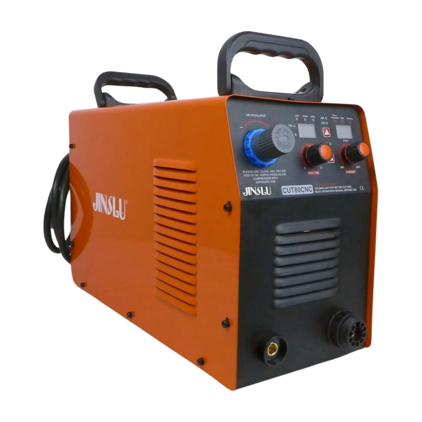 CUT80 LGK80 Air CNC Plasma Cutting Machine Power Source 220V 80A Single Phase Non-HF Pilot Arc Metal Cut Cutter with IPT80 Torch