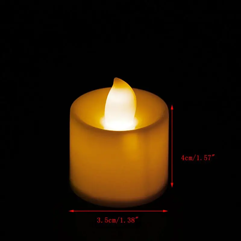 Battery Operated Candles Flameless Candles Practical Lighting for Wedding Table