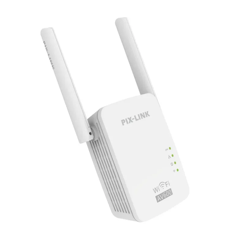 Pair PIXLINK AV600 300Mpbs WIFI Repeater Extender Range Wireless AC Dual Band Router/Repeater/AP/Home WiFi Booster/Dual Antenna