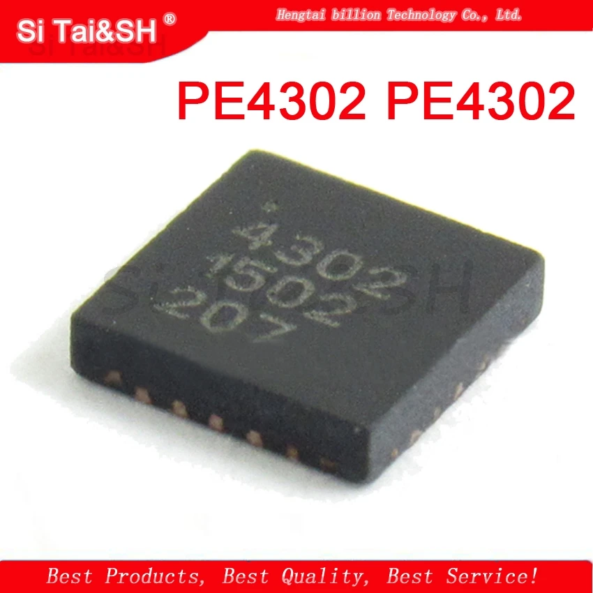 2 pièces PE4302 PE4302 PE4302-52 QFN20 puce d'atténuateur numérique