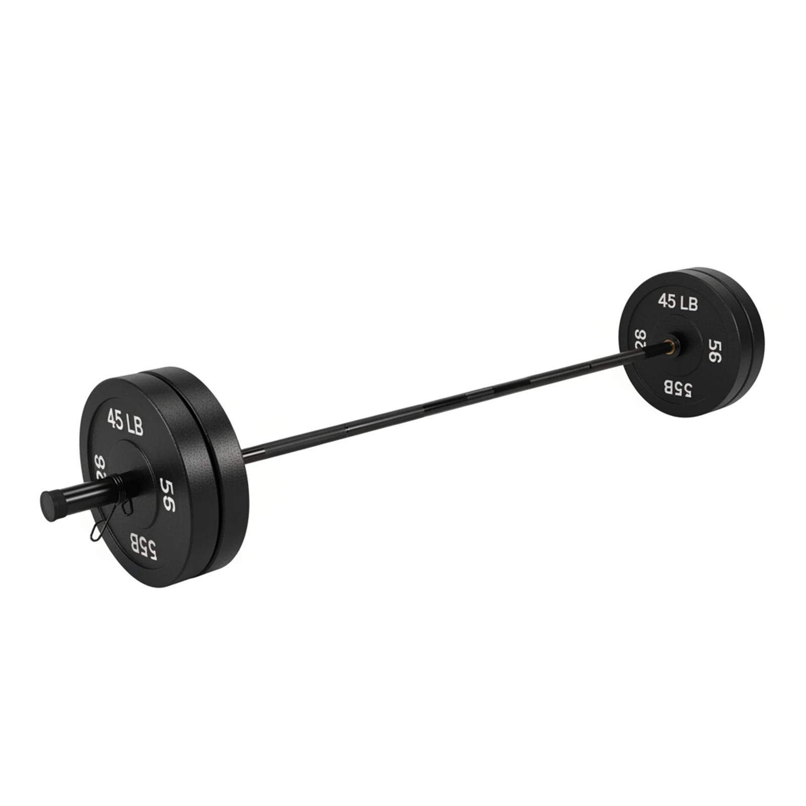 

2.2m Dumbbell Connecting Rod with Knurled Grip Universal Strength Training Bars for Squats Bench Press Deadlifts