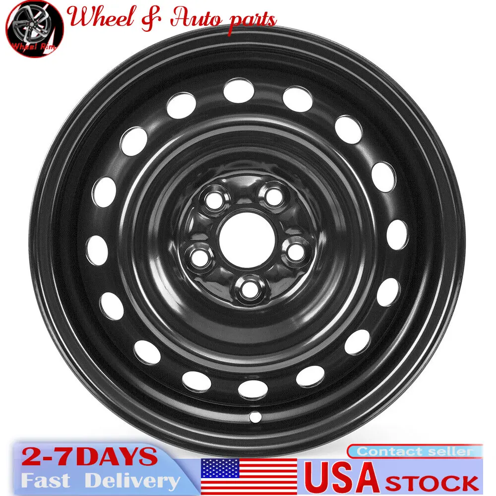 NEW 15Inch Replacement Wheel Rim for 2009-2020 Toyota Corolla Black Steel Rim US