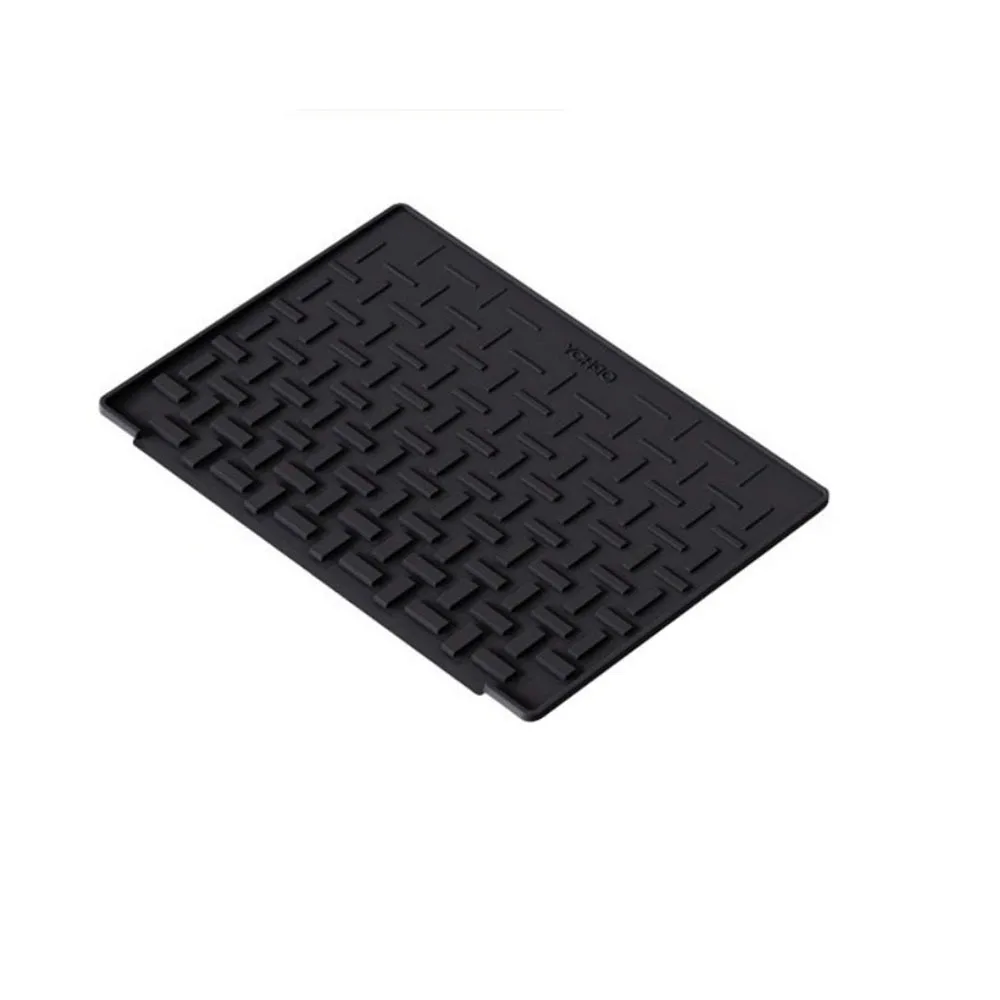 

Heat Insulation Silicone Drainage Mat Slope Design Heat Resistant Kitchen Drain Pad Drainage Function