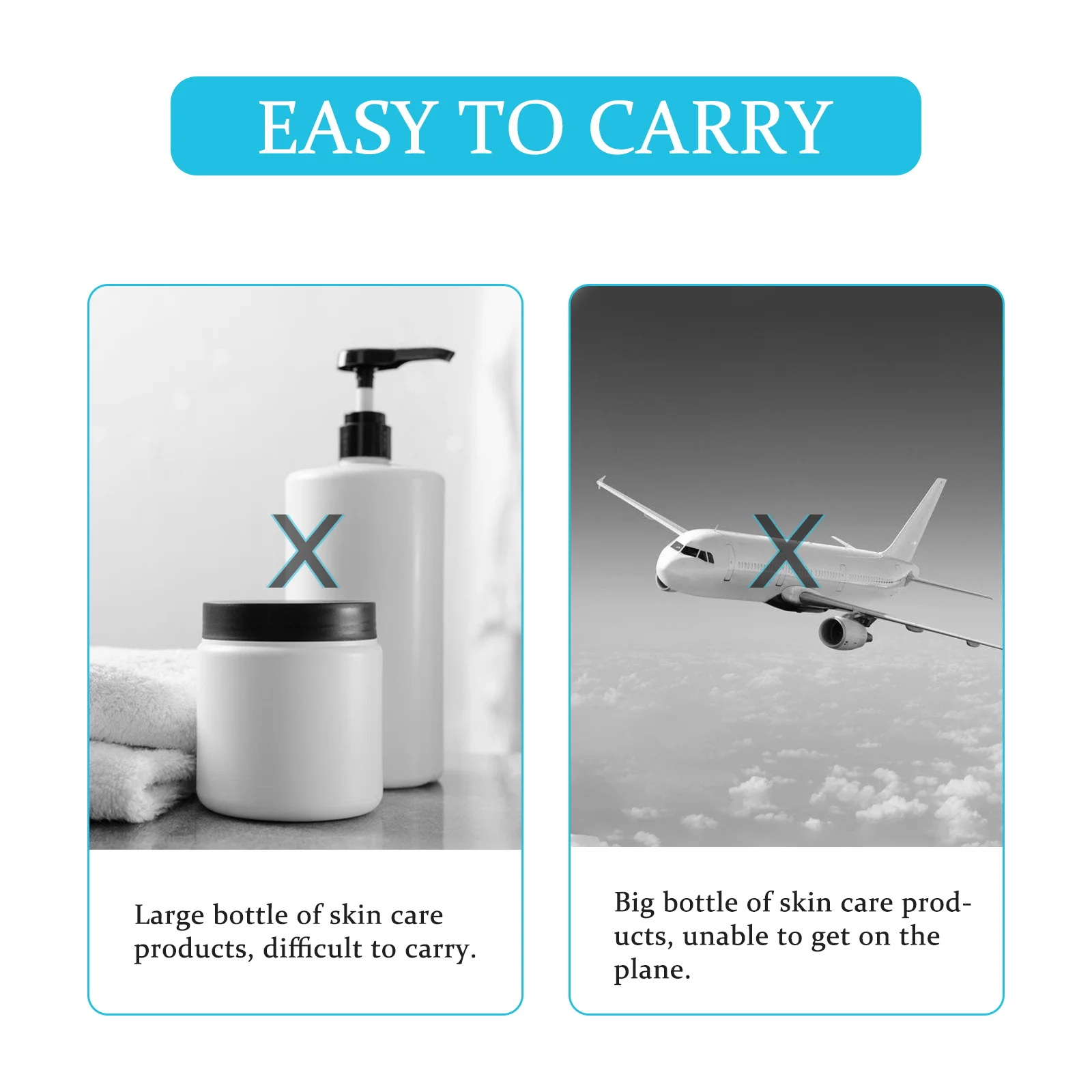 

50Pcs Cosmetics Jars Reusable Cream Containers with Lids Compact Lightweight Empty Sample Boxes for Lotion Skincare Travel