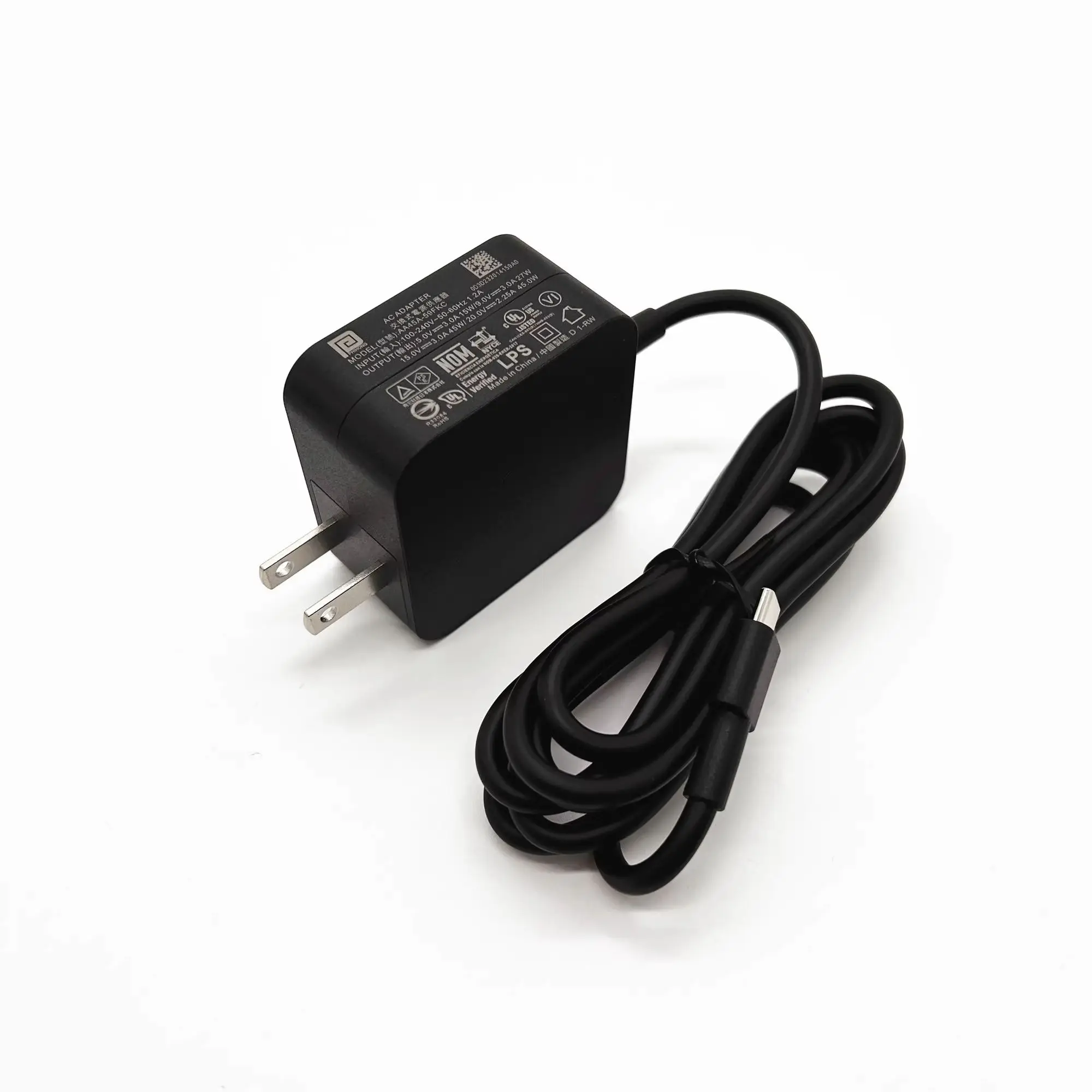 

Original AA45A-59FKC 20V 2.25A 45W USB-C Type C AC Adapter Charger For Steam Deck Power Supply AA45A-59FKD W20-045N1A US Plug