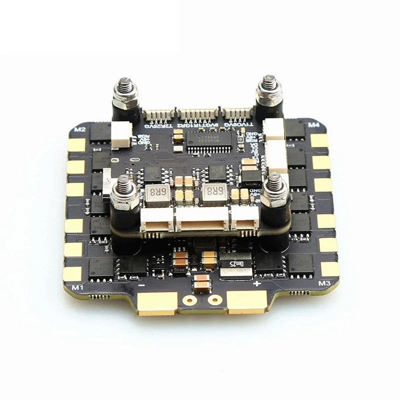 

-ABAB F722 Stack F7 Flight Controller BLHELI_S 80A 4In1 ESC 30.5X30.5Mm 3-6S For RC FPV 13Inch 15Inch Freestyle Drones Parts