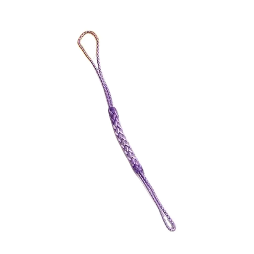 

Hand Knitted Diy Phone Rope Key Lanyard Braided Phone Strap Double Ended Solid Color Phone Lanyards Phone Accessories