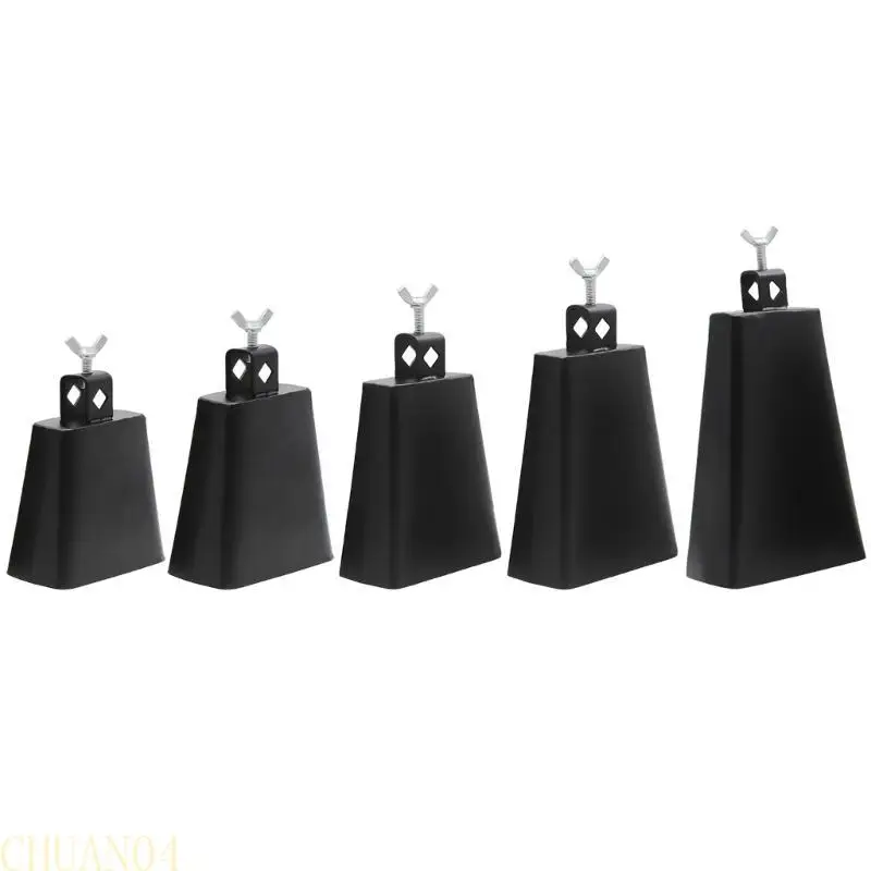 A1A2 Grandes campanas vaca Capada ruido, cencerro percusión manual para deportes para deportes