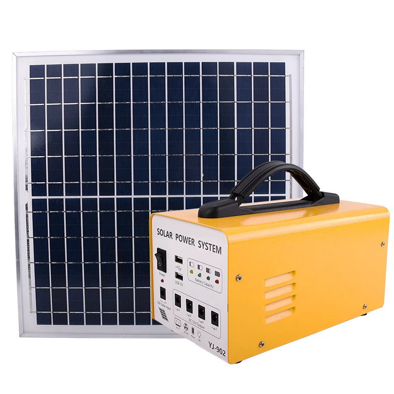 Outdoor Portable Solar Power Station USB Mobile Supply 128Wh 256Wh Solar Generator High Power Energy Storage System With Radio