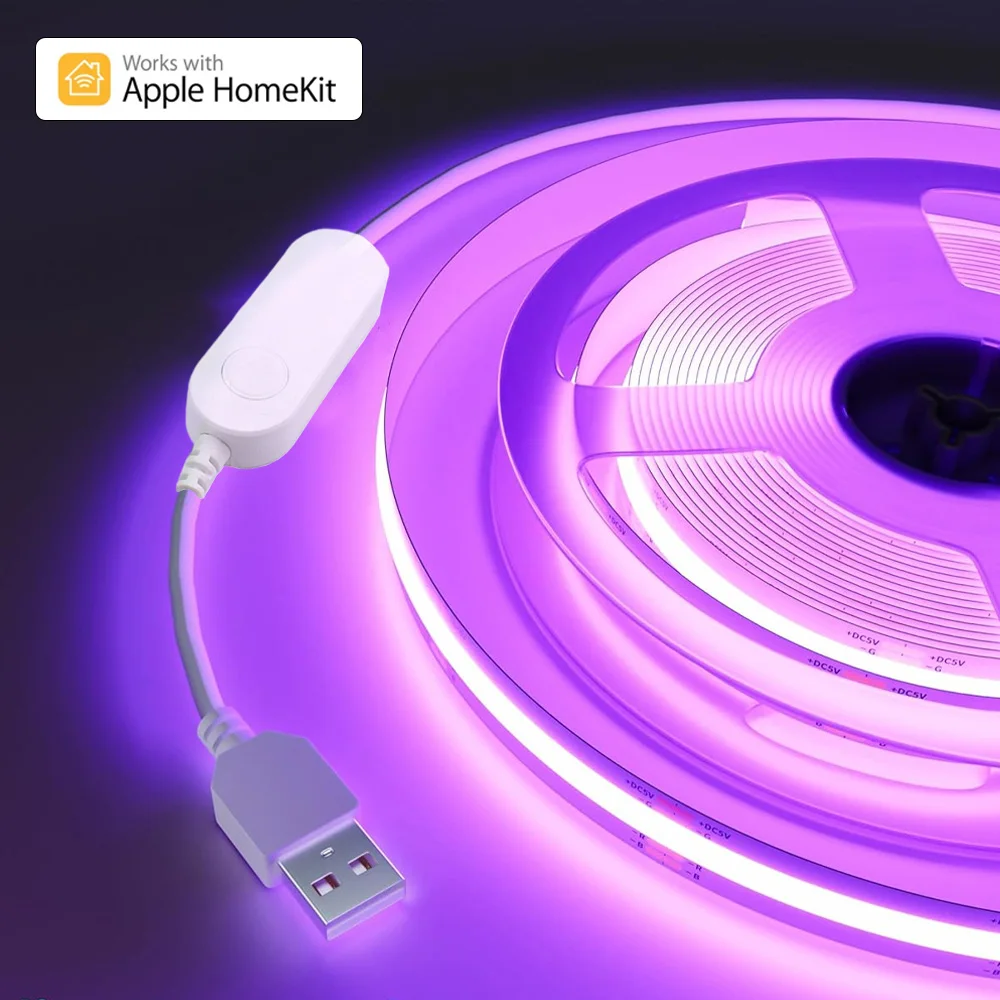 yZ[zUSBz[LbgWiFi COB RGB LEDXgbv 5V 1m 2m 3m 4m 5m \ erobNCg Q Lrlbg Q[Cg fR[V SiriRg[