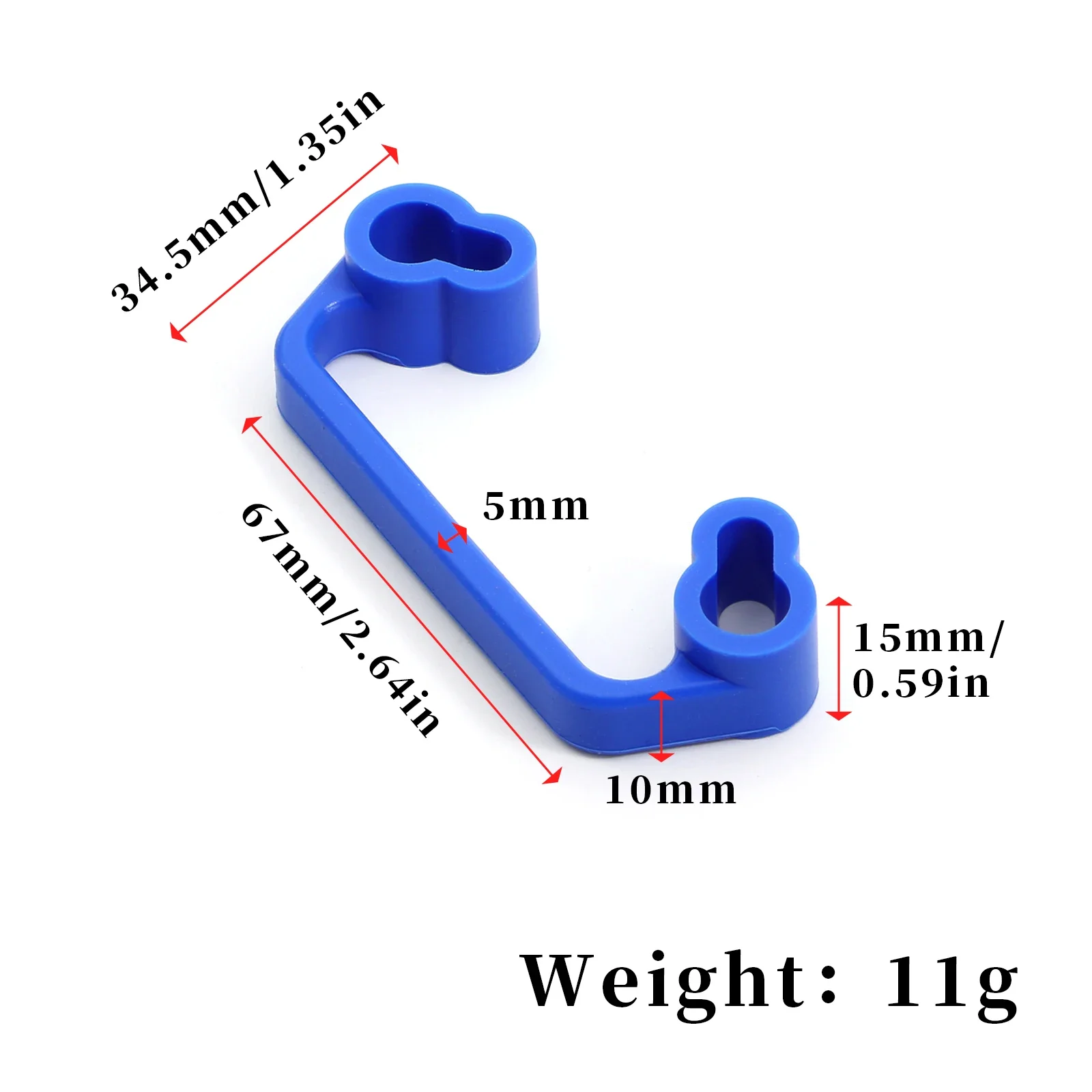 Silica Gel Chassis Handle Rear Bumper for Tamiya TT01 TT02 TT-01 TT-02 1/10 RC Car Upgrade Parts Accessories