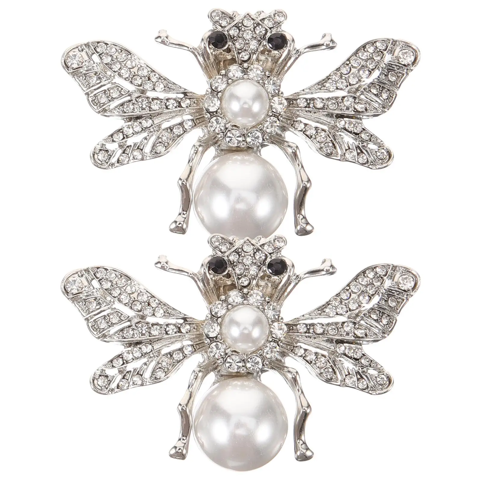 

Upper Decorative Clip Shoe Clips for Pumps Pearl Heels High Bridal Zinc Alloy Buckle Jewelry Women's Block