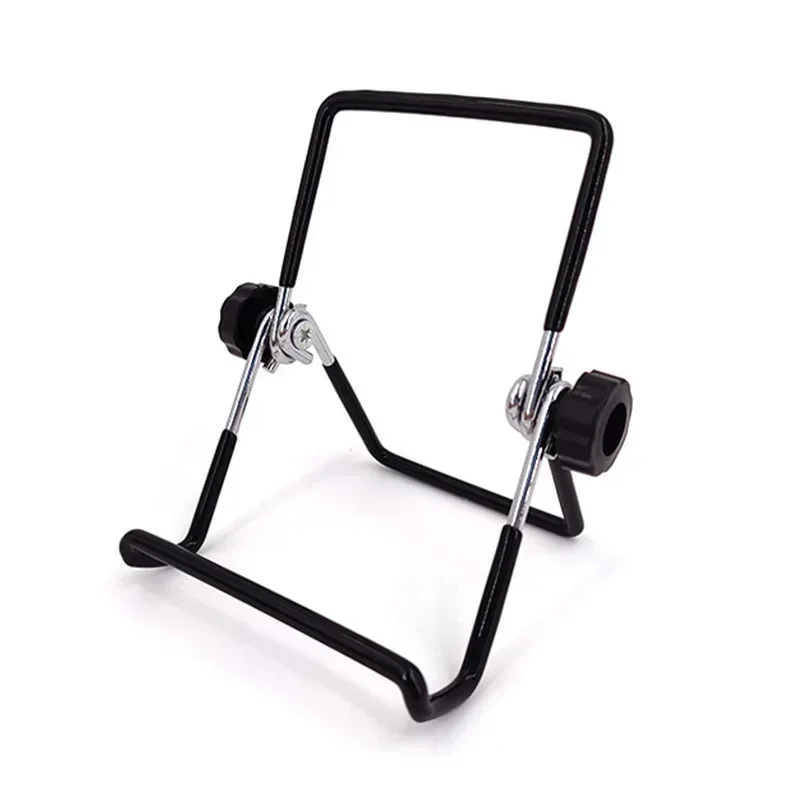 Tragbarer Metall-Tablet-Ständer, faltbarer Schreibtisch, flexibler Telefonständer für IPad, IPhone, Samsung, Huawei, universelle Arbeit, Zuhause, Reisen – Detail 13