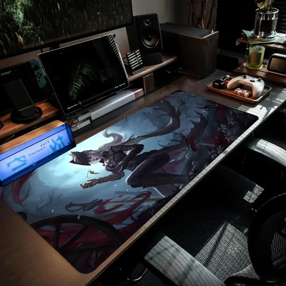 B-Bloodbornes Mouse Pad Keyboard Mouse stitch Mouse pad,Gaming Accessories,Long Desk Mats,PC Parts XXL90x40cm